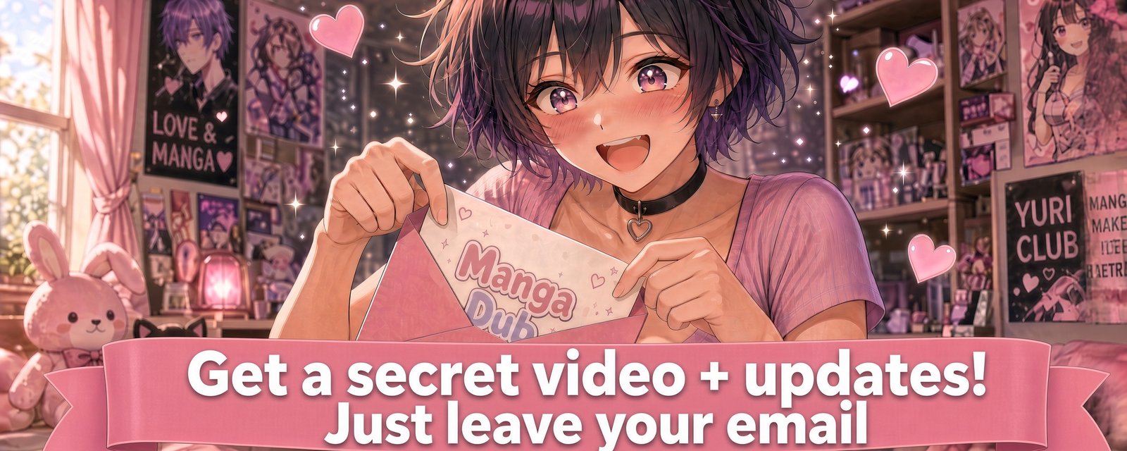 Get a secret video plus updates