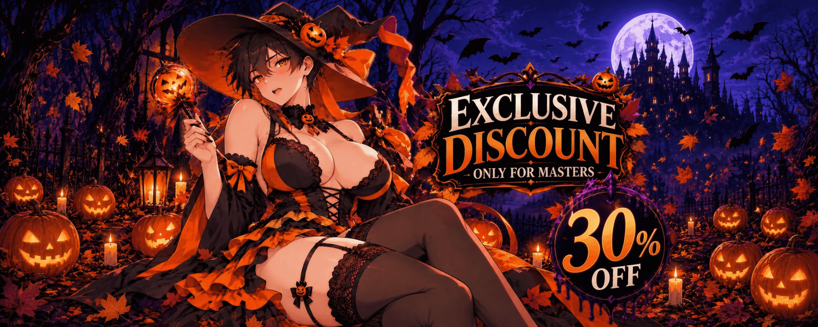 Exclusive discount for Masters